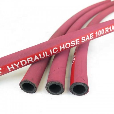 Wear Resistant High Quality Black 1/4 Inch 6mm Wrap Surface High Temperature Flexible High Pressure Steam Hot Water Hose