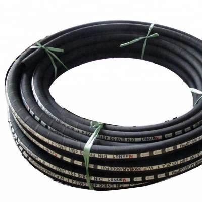 Professional EN 856 4SP 1 1/4" Heat Resistant Water Smooth Surface Press Flexible Spring Dredging Hose