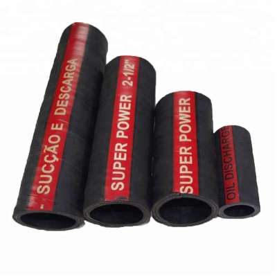 Hot Sale Smooth Surface Black 1 1/4 Inch Rubber Water Suction Hose Sleeve Oil