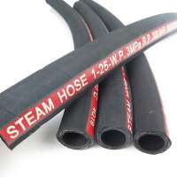 Wear Resistant Best Selling Black 1/2 Inch 12mm Wrap Surface Hot Hohh Heat Steam Hose