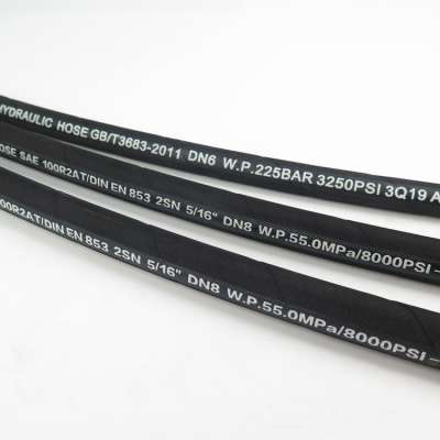 New Style YATAI 5/16 inch Hydraulic Oil Resistant flexible custom rubber hose